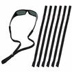 Black Glasses Strap,Sports Sunglasses & Eyeglasses Holder Straps for Men Women,String Holder,Neck Lanyard Cord,Adjustable Rope Eyewear Keeper Strap,Pack of 6