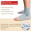 3Pairs XL Neuropathy Socks Relief Compression Socks 20-30 mmHg  Ankle Sleeves for Arch Support, Achilles Tendonitis Foot Pain Relief (Gray, X-Large)