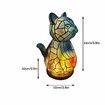 Resin Animals Table Lamp Retro LED Ambient Night Light Nightstand Aesthetic Bedside Lamps Night Stand Lamp Lighting Home
