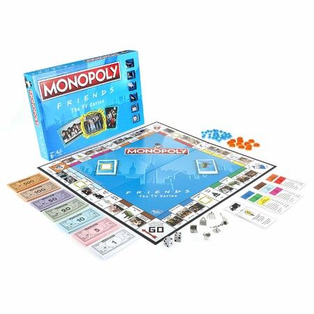 Gaming Monopoly Friends The TV Series Edition Board Game for Ages 8 and Up