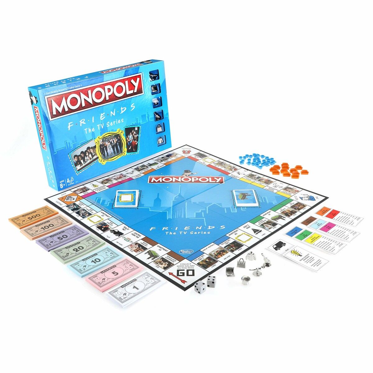 Gaming Monopoly Friends The TV Series Edition Board Game for Ages 8 and Up