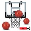 Mini Basketball Hoop Electronic Scoreboard Door Wall Mounted Backboard Ring Rim Net System Indoor Hanging Kids Toys Adults Sports Training Game