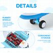 Plane Cargo Toy Set with Fire Trucks Jet Aircraft Storage Transport Airplane Aeroplane Carrier Educational Toy Learning Playset with Mist Spray Light Music