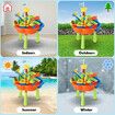 3 In 1 Water Play Table Sandpit Toys Kid Beach Swimming Pool Outdoor Backyard Activity Pretend Set