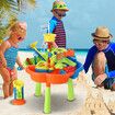 3 In 1 Water Play Table Sandpit Toys Kid Beach Swimming Pool Outdoor Backyard Activity Pretend Set