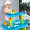 Sand Water Play Table 2 Tier Pool Toys Educational Beach Preschool Activity Summer Outdoor Backyard Kids Pretend Set