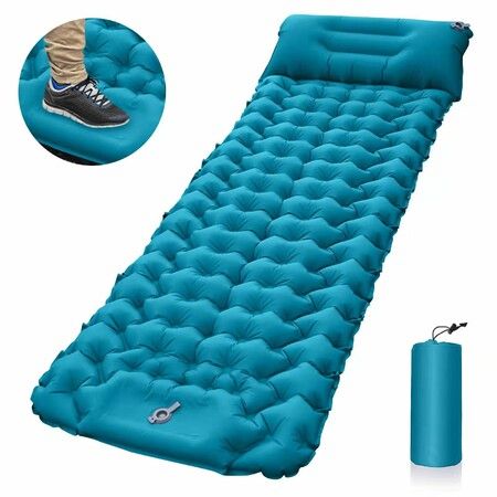 Self Inflating Camping Mat, Inflatable Camping Sleeping Mat Built-in Pump Easy to Inflate for Backpacking Hiking