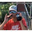 Fishing Can Cooler, Hard Shell Drink Holder with Hand Line Reel Attached, Fits Any Standard Insulator Sleeve or Coozie Black