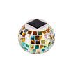 Mosaic Glass，Color Changing Solar Powered Glass Ball Garden Lights, Table Lights Waterproof Led Night Light for Outdoor/Indoor Decorations, Ideal Gift