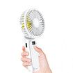 Portable Handheld Fan, Neck Fan, USB Rechargeable Foldable Fan, Quiet Personal Fan