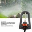 Lawn Sprinkler,Automatic Oscillating Lawn Sprinkler Lawn Watering Sprinkler with 19 Hole 4 Modes Watering Device for Yard