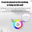 Waterproof Bluetooth with LED Lights Shower Speaker Portable Wireless Bluetooth 5.0 for Shower,Party and Swimming