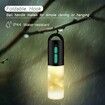 Camping String Lights Camping Lantern with String Light 10 Meters,USB Rechargeable Flashlights for Emergency, Camping, Hiking