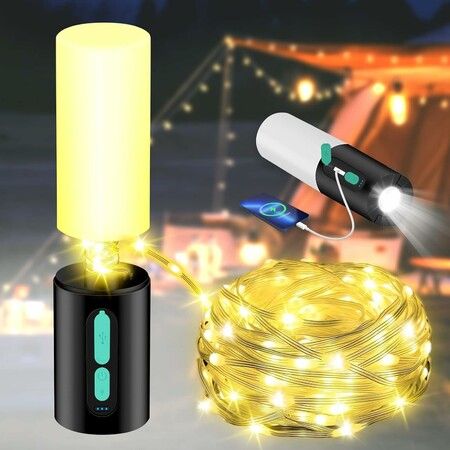 Rechargeable fairy outlet lights