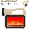 Solar LED Camping  Fireplace Side Light USB Rechargeable Portable Flashlight 4 Modes Fireplace lamp Outdoor Waterproof Camping Searching Lamp