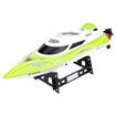 RC Speed,Boat Toy Gift, HJ806 2.4Ghz 200m Long Distance Remote Control Boat for Pool and Lakes, Distance Indicator, Auto Flip Function (Green)