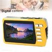 4K Waterproof Camera 56MP Underwater Cameras UHD Video Recorder Selfie IPS Dual Screens 10FT Waterproof Digital Camera for Snorkeling on Vacation