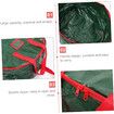 Christmas Storage Bag Candy Wrapper Christmas Wreath Container Christmas Wreath Storage Xmas Wreath Storage Containers Flower Wreath Container Accessories 600D Artificial 60 x 18 cm