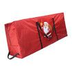 Christmas Tree Storage Bag Organizer  for Party Accessories, Red Santa 122 x 38 x 51cm