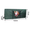 Christmas Tree Storage Bag Organizer for Party Accessories, Green Santa 122 x 38 x 51cm