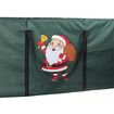 Christmas Tree Storage Bag Organizer for Party Accessories, Green Santa 122 x 38 x 51cm