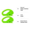 2Pack Safety Wrapping Paper Cutter Vinyl Film Cutter for Window Tint, Car Wrap, Craft Making, Green