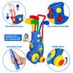 Golf Club Set for Kids,Indoor Outdoor Sports Toys,Christmas Birthday Gift Kids,Toddler Golf Set with 4 Clubs,8 Balls,2 Practice Holes,Shoulder Strap,Ages 3+