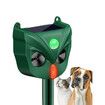 Ultrasonic Cat Deterrent, Outdoor 5 Modes Solar Powered Deterrent Device with Motion Sensor for Garden, Farm, Yard, Dogs, Cats, Birds and More