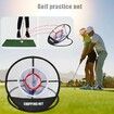 Indoor and Outdoor Golf Pop-up Training Cages, Easy Practice Net, Chipping Pitching Mats, Golf Training Aids