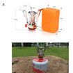 Portable Camping Stoves Backpacking Stove with Piezo Ignition Stable Support Wind-Resistance Camp Stove for Outdoor Camping Hiking Cooking