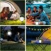 LED Camping Lamp Foldable Solar Camping Lantern Camping Light for Camping, Hiking, Emergency