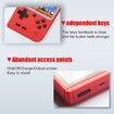 Red 2 Players -Handheld Retro Video Game Console,400 Handheld Classic Games, 3 inch LCD Screen and Additional Controller,Support for Connecting TV