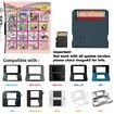 520 in 1 Game Cartridge Classic Nostalgic Games Pack Combo Compatible Support with Handheld Dual Screen Console