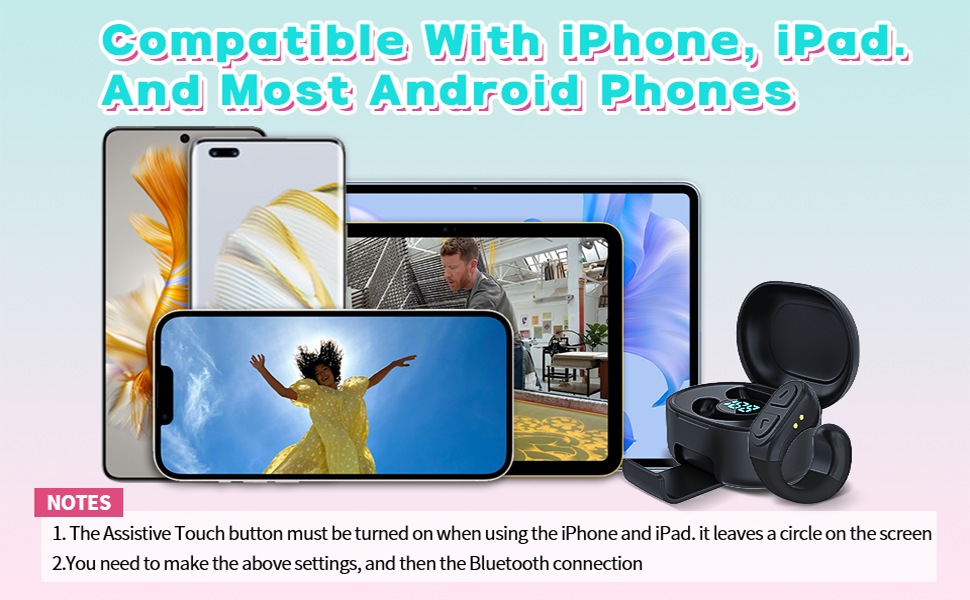 Tiktok Scroll Ring with Bluetooth,Kindle App Remote Page Turner