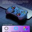 Wireless Game Controller for PC/iOS/Android/Switch, Remote Gamepad with Joystick Adjustable Turbo Vibration Supports Multi-Platform&App-Green