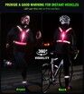 LED Reflective Vest Running Gear Set,USB Rechargeable Light Up Running Vest for Runners Night Walking with Waterproof Phone Bag,High Visibility Armband,Adjustable Waist&Shoulder for Men Women (Pink)