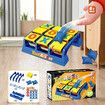 Toss Across Kids Outdoor Game, Bean Bag Toss for Camping and Family Night, Get Three In A Row for 2 to 4 Players