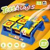 Toss Across Kids Outdoor Game, Bean Bag Toss for Camping and Family Night, Get Three In A Row for 2 to 4 Players