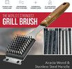 Grill Brush and Scraper for Barbecue, Grill Brush for Outdoor Grill for Any Grill