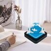 Desk Calendar With Lights 2024 DIY Earth Calendar 3D Memo Pad Paper Art Earth Sculpture Gift For Teacher/Colleague/Classmate/Child (Earth-Blue)