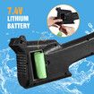 Electric Water Squirt Gun Pistol Toy Blaster High Powered Long Range Rechargeable Battery Soaker Shooter Adult Kid Pool Beach Outdoor Party 750ml