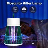 Mosquito Killer Lamp Fly Zapper Bug Mozzie Insect Deterrent Repellent Catcher Trap LED Light Rechargeable Battery Electric Portable USB Green