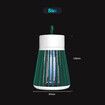 Mosquito Killer Lamp Fly Zapper Bug Mozzie Insect Deterrent Repellent Catcher Trap LED Light Rechargeable Battery Electric Portable USB Green