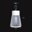 Mosquito Killer Zapper Lamp Fly Bug Mozzie Insect Repellent Deterrent Catcher Trap LED Light Electric Rechargeable Portable USB Battery Grey