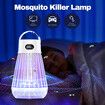 Mosquito Killer Lamp Bug Fly Zapper Repellent Insect Mozzie Deterrent Catcher Trap LED Light Rechargeable Battery Electric Portable Waterproof USB