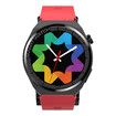 Newest Smart Watch Heart Rate Blood Sugar Blood Pressure Uric Acid Blood Lipid Body Temperature Monitoring Remote Care Sports Watch  Color Red