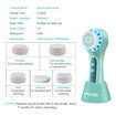 Face Scrubber Exfoliator, Facial Cleansing Brush Rechargeable IPX7 Waterproof with 5 Brush Heads