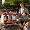 3 Hole Chicken Nesting Box Roll Away Hen Chook Laying Boxes Poultry Nest Brooder Coop Egg Roost Perch Galvanised Steel Plastic with Stand