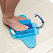 Shower Foot Scrubber with Pumice Stone, Foot Clean, Smooth, Exfoliate and Massager