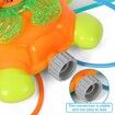 Outdoor Water Sprinkler Toys for Kids, Summer Rotating Toy with Hose Connector for Garden Backyard Outside Play for Toddlers Ages 3-12 Year Old Kids